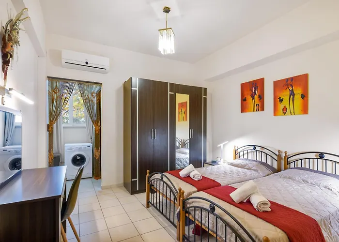 Apartman Colonial Family #4 Ground Floor Faliráki